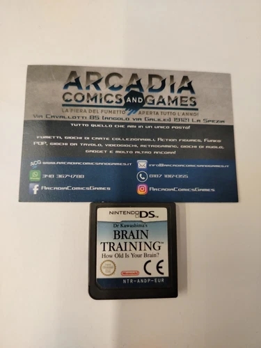 Brain Training Del Dr. Kawashima Nintendo DS NDS Solo Cartuccia Loose